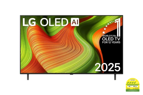 LG 55 Inch OLED B5 4K Smart TV – AI Gen2, Dolby Atmos, webOS 25 | 2025 Model